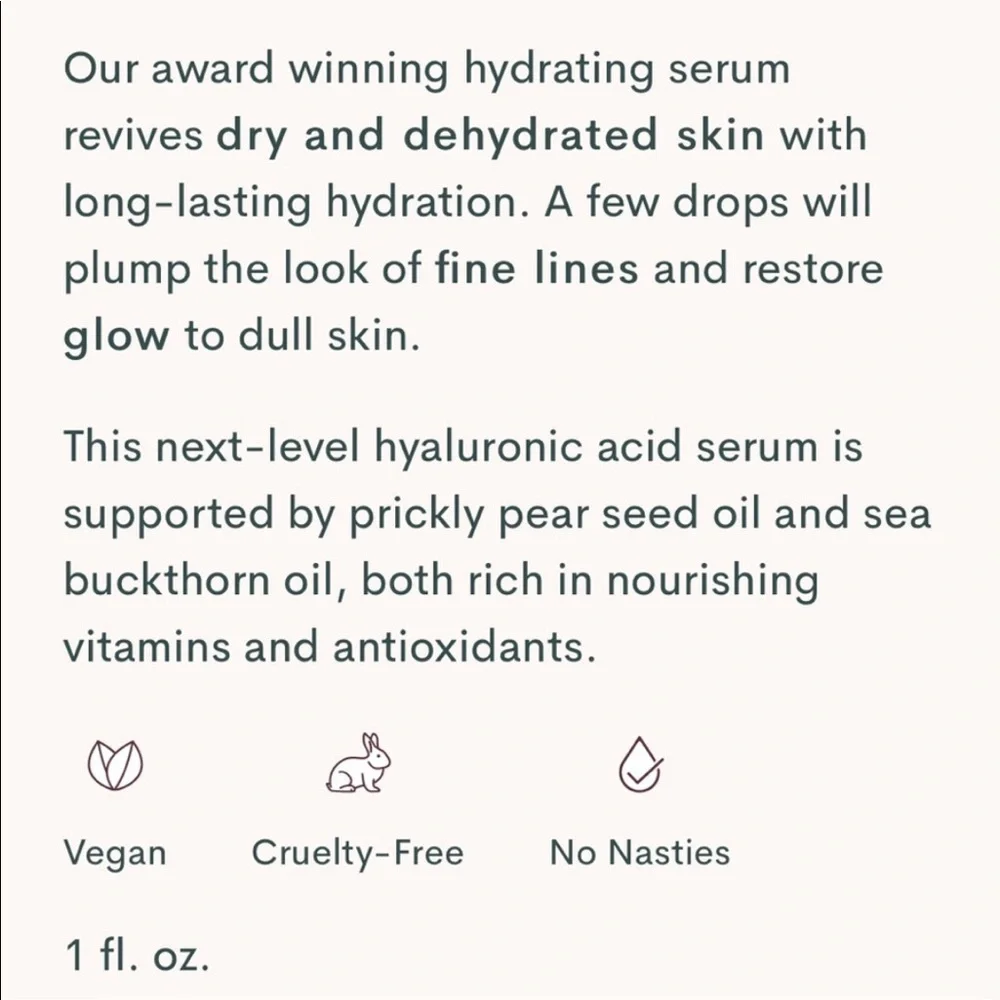 🛍NEW in Box Fleur & Bee bundle..hydrating serum & eye cream. - Picture 9 of 16